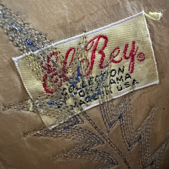 Tony Lama El Rey Ostrich Cowboy Boots Women’s 7C – Rare Vintage Western USA Made - Picture 8 of 9